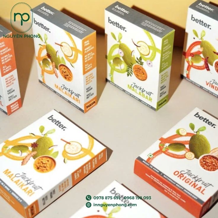 Đa dạng mẫu hộp đựng mít sấy